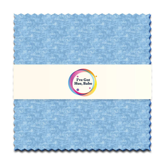 Blank Quilting Blue Moon 5x5 charm squares precut