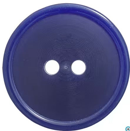Nylon Round Button 20mm Navy 5 piece