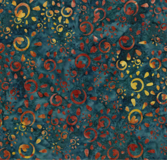 Riley Blake 23506-288 Spilled Tea Western Reflections quilting cotton