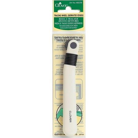 Clover tracing wheel serrated edge fabric marking notion