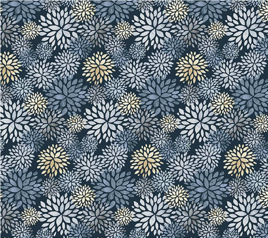 Studio E Farmhouse Fixer Upper Deep Indigo quilting cotton fabric