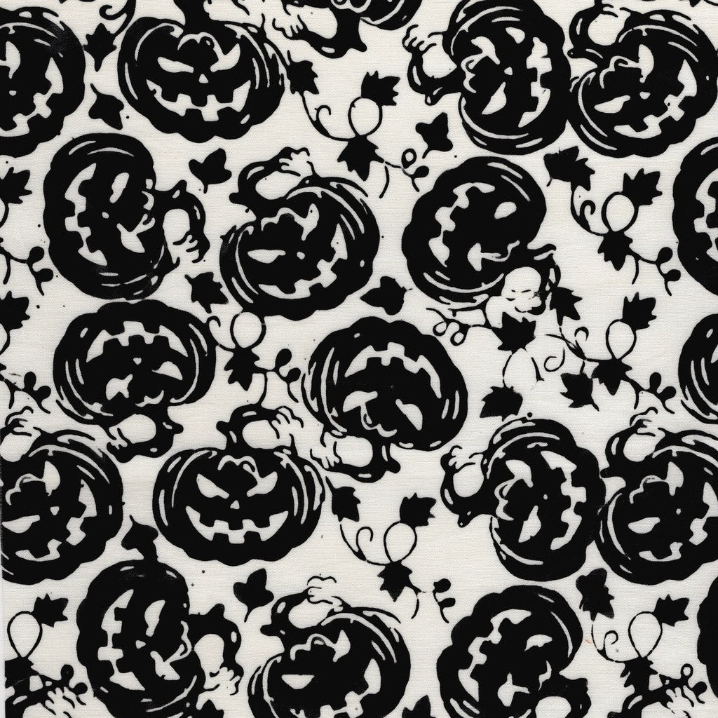 Island Batik - Boo Bash - Jerry Khiev - Jack O Lantern - White 122548700