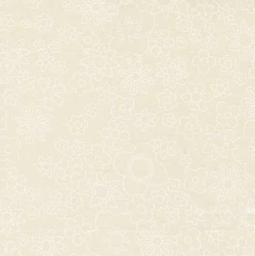 Moda Happy Daze Cloud White 33841-21 novelty quilting cotton
