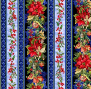 Michael Miller - Winter Fairy - Winter Fairy Stripe - DDC12752-MIDN-D