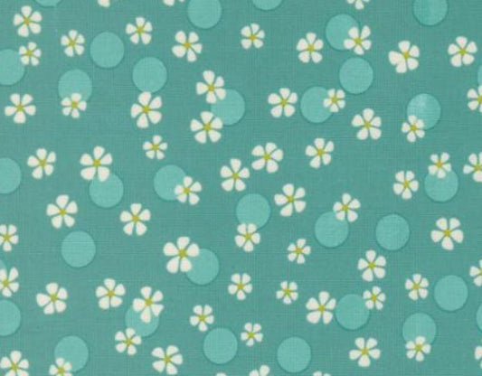 Moda Happy Daze Teal 33842-19 novelty quilting cotton teal