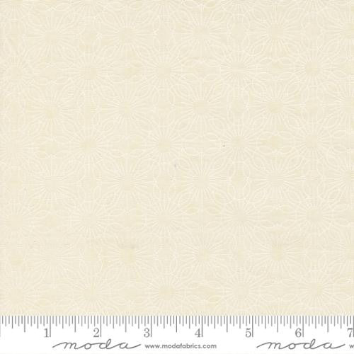 Moda Fieldrush BasicGrey Jasmine Opal White 30784-11 light floral print