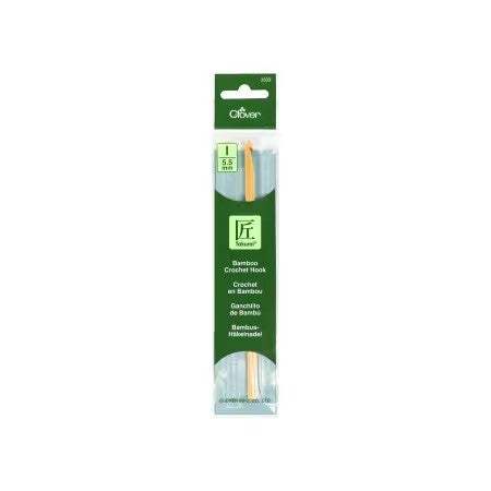 Bamboo Crochet Hook Takumi Size I 5.5mm