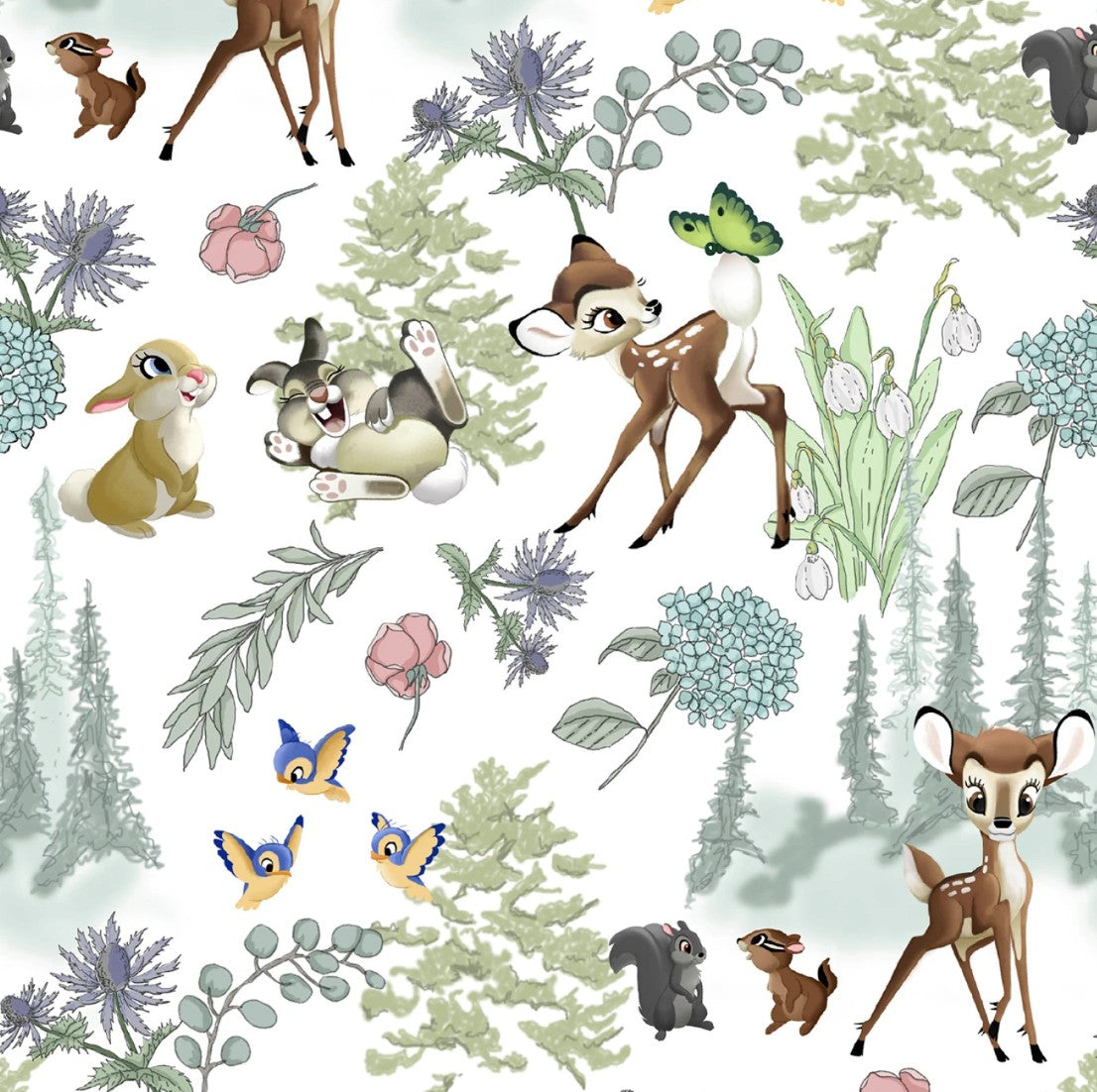 Springs Creative 43 Disney Bambi and Woodland Friends