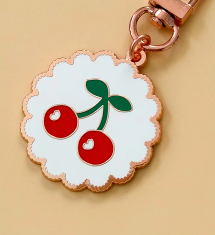 Minki Kim - Cherries Enamel Charm