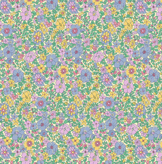 Liberty Everlasting Arley Rose A quilting cotton fabric