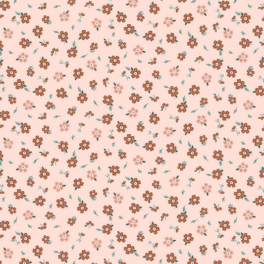 Dear Stella Pocket Full of Posies Seashell STELLA-D3219 quilting fabric