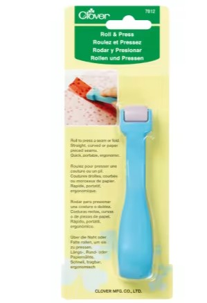 Clover Roll and Press seam tool quilting notion