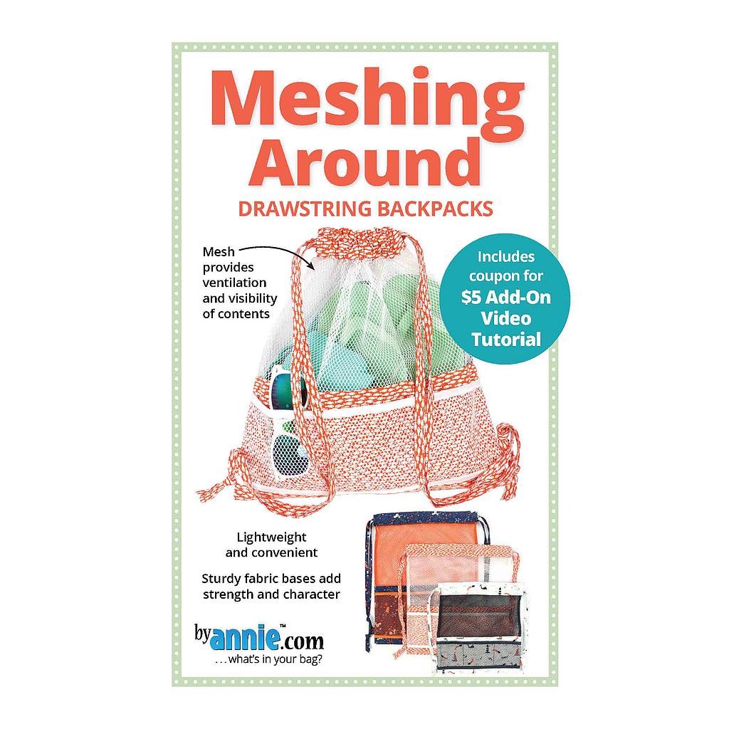 Meshing Around bag pattern by ByAnnie quilting