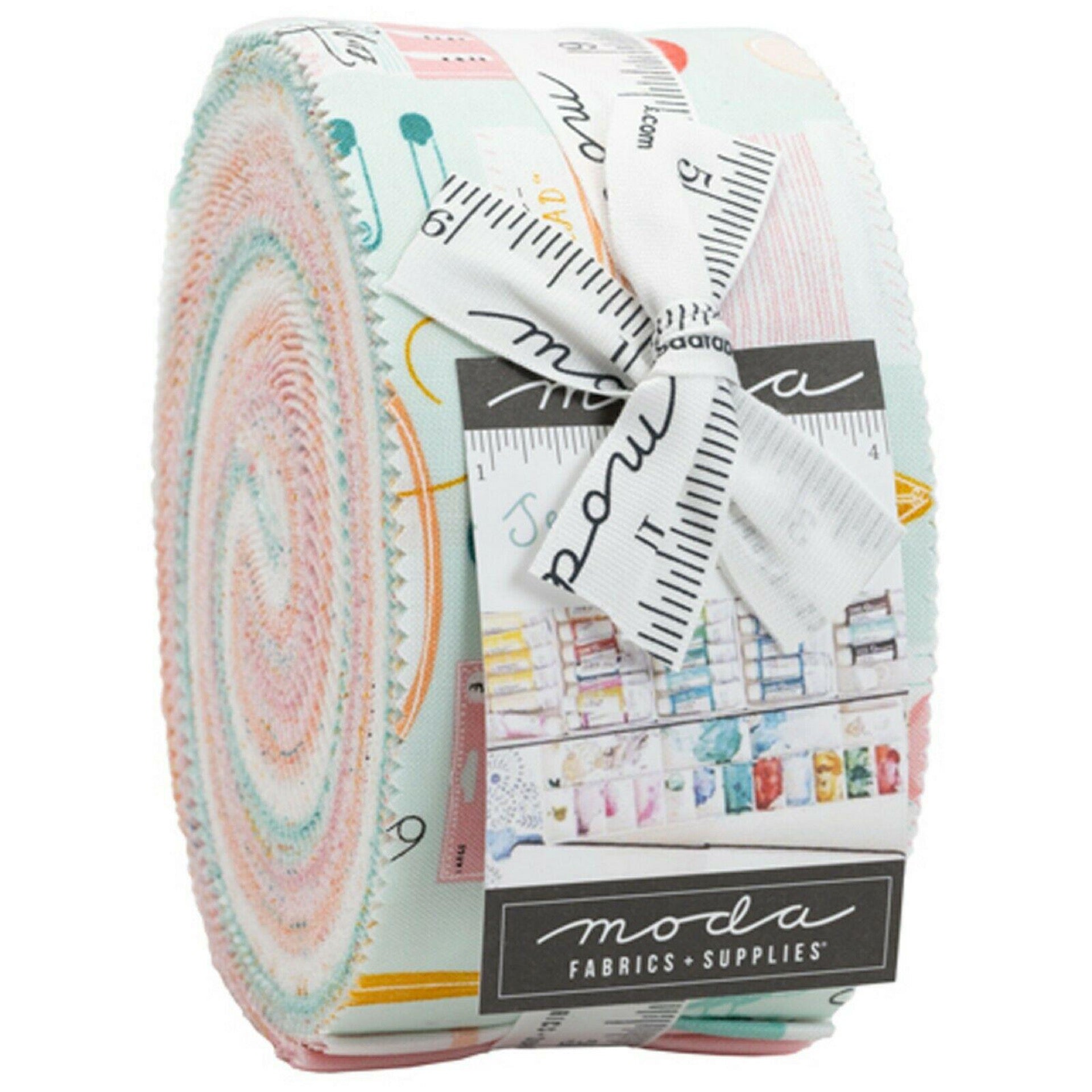 Moda Paper Cloth Sew Wonderful Jelly Roll 40 strips precut