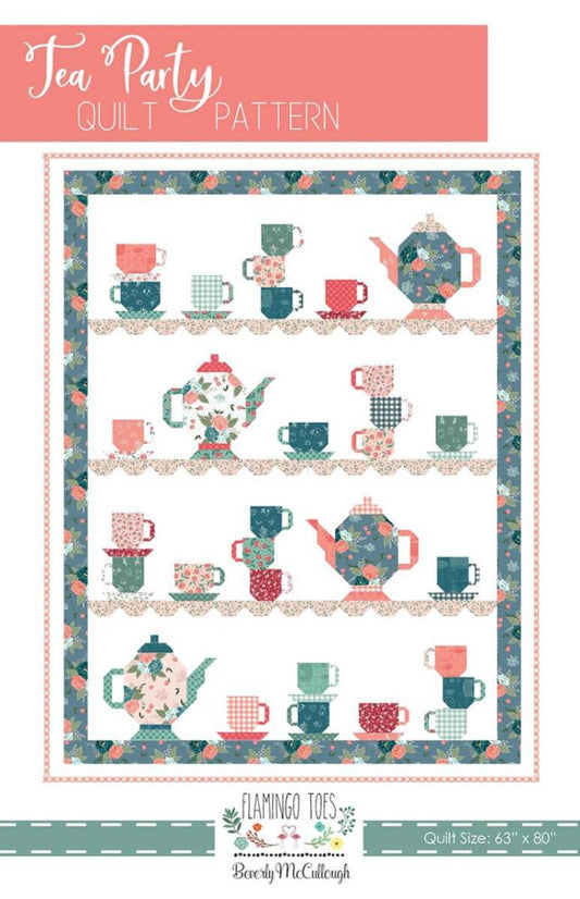 Riley Blake Beverly McCullough Tea Party quilt pattern