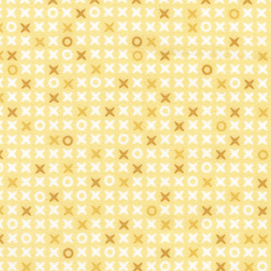 Robert Kaufman Cozy Cotton Flannel XOXO Honey flannel