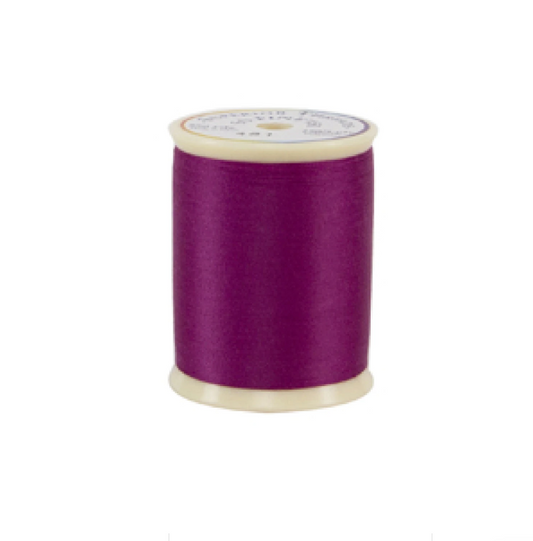Superior Threads So Fine Bitterroot pink polyester thread 550 yards