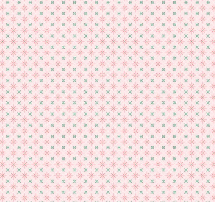 Poppie Cotton Rosy Cheeks Bless You Pink quilting cotton