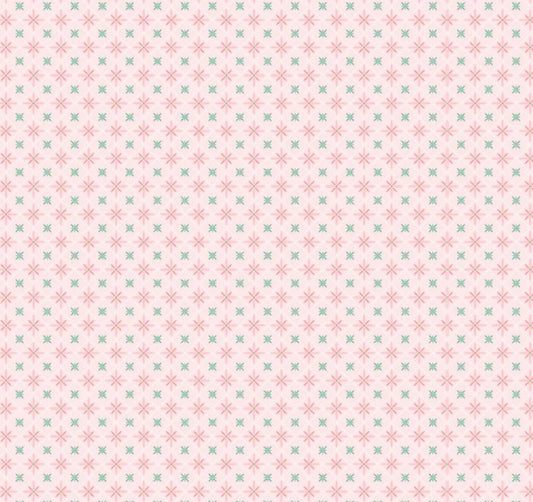 Poppie Cotton Rosy Cheeks Bless You Pink quilting cotton