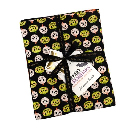 Moda Ruby Star Freaky Familiars 24-piece Fat Quarter Bundle Halloween collection