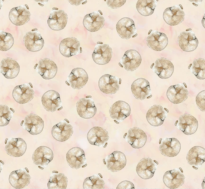 Sweet Child of Mine Peach Studio e quilting fabric