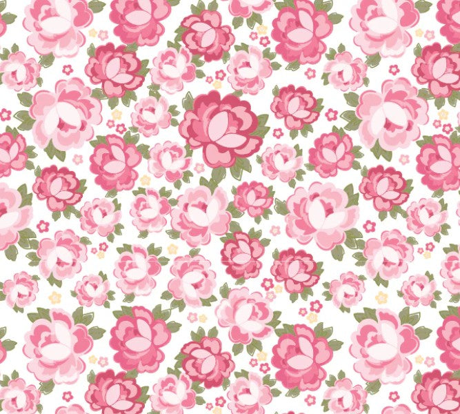 Poppie Cotton-Greetings White rosy cheeks