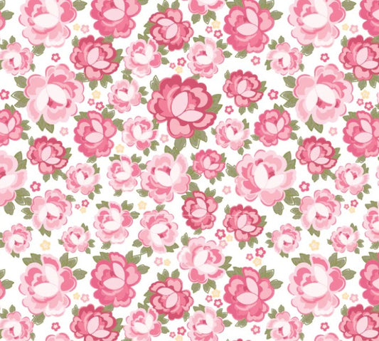 Poppie Cotton-Greetings White rosy cheeks