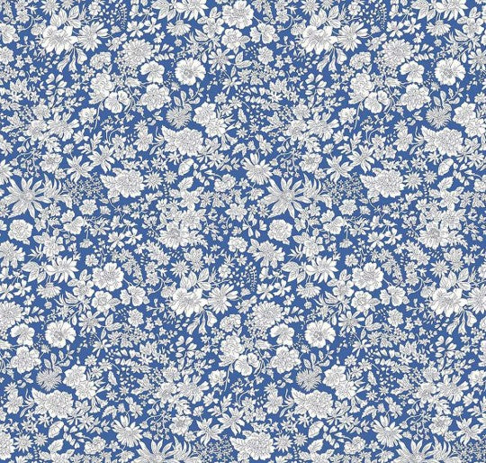 Liberty Emily Belle Cobalt Tana Lawn cotton fabric