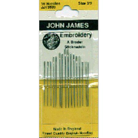 John James Embroidery Hand Needles-Size 3/9 16/Pkg