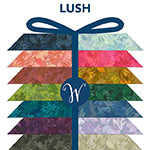 Windham Lush Fat Quarter Bundle precut fabric collection