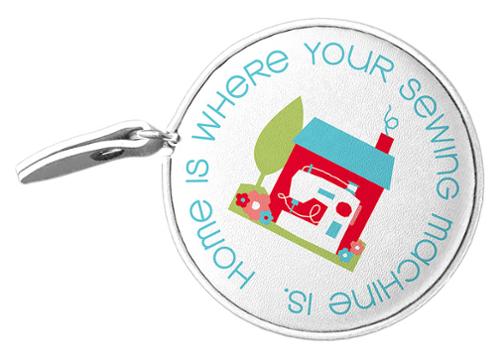 Tape Measure Home Is Where Your Sewing Machine Is retractable sewing tool