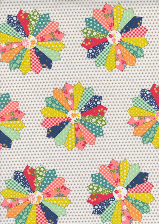 Moda - Raspberry Summer - Sherri & Chelsi - Multi