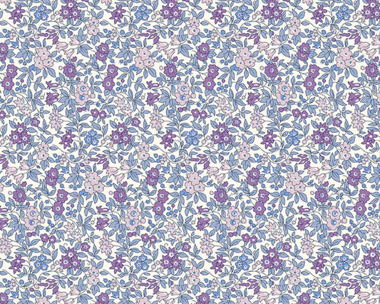 Liberty Everlasting Forget Me Not Blossom A quilting cotton fabric