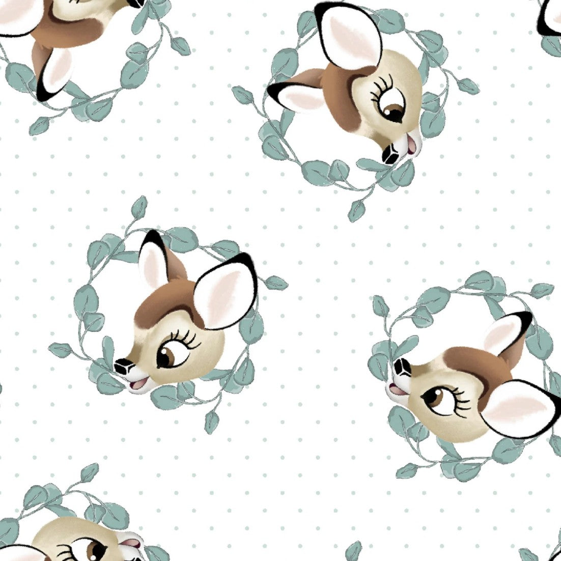 Disney Bambi Badge Springs Creative novelty quilting cotton fabric