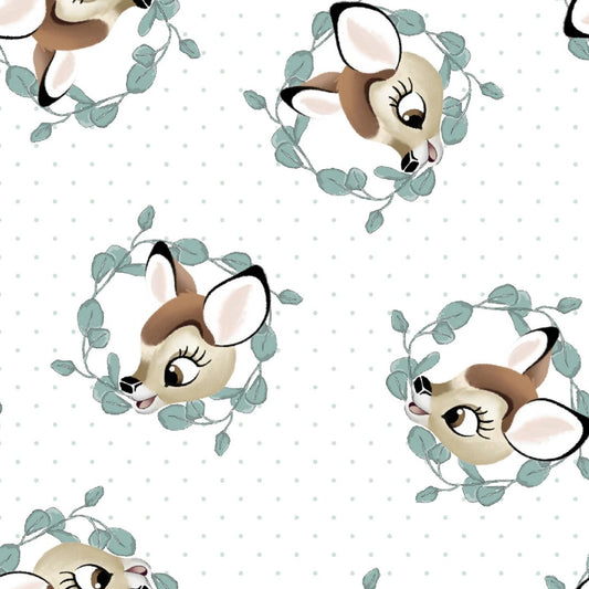 Disney Bambi Badge Springs Creative novelty quilting cotton fabric