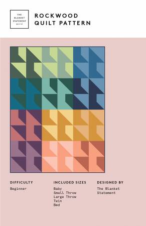 Rockwood Quilt Pattern geometric quilting pattern