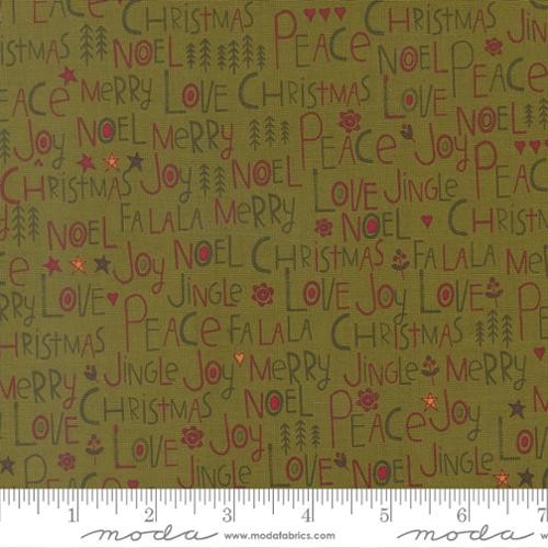 Moda - Chilly - Sweetwater - Peace Love Joy Pine 55710 13