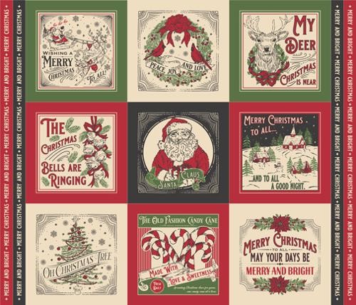 Moda - Holiday Cheer - Stacy Iest Hsu - Panel Natural 20978 11