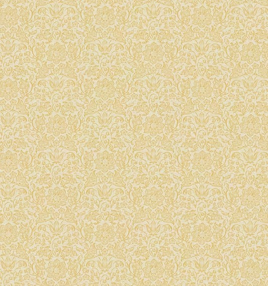 Tilda Songbird Lila Light Yellow 110159 quilting cotton