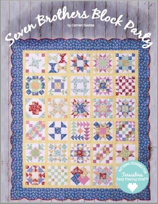 7 Brothers Block Party quilting book