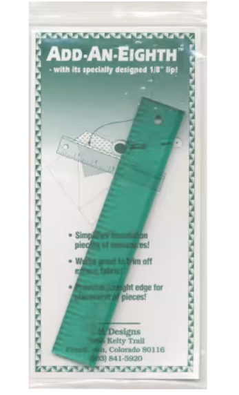 Add An-Eighth Ruler 1in x 6in