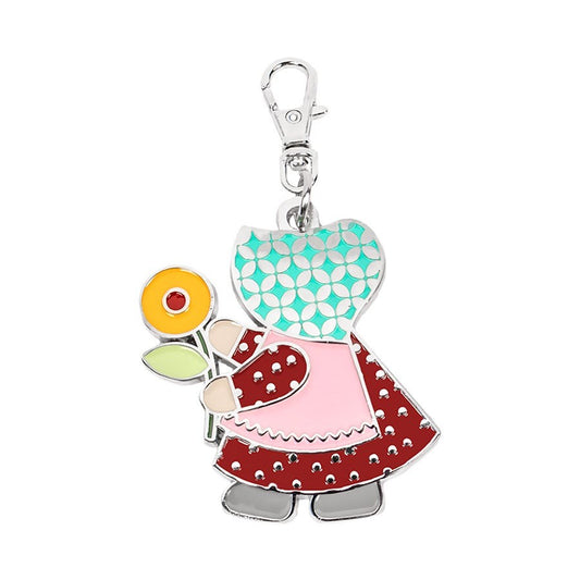 Lori Holt Enamel Happy Charm™ Sunbonnet Sue