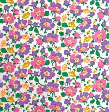 Liberty of London Mrs Stoneley A Tana Lawn floral cotton fabric