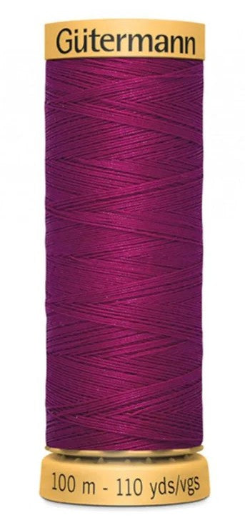 Gutermann 100 percent Natural Cotton Thread 5860 red