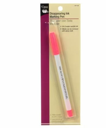 Disappearing ink marking pen pink 677-20 quilting