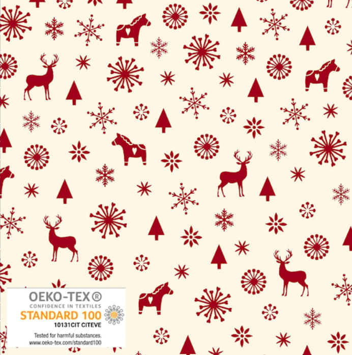 Blank - Scandinavian Christmas - 4497-152 Cream