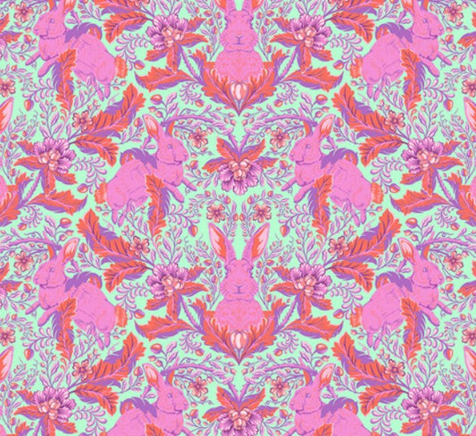 Hoppy Go Lucky Blossom quilting fabric