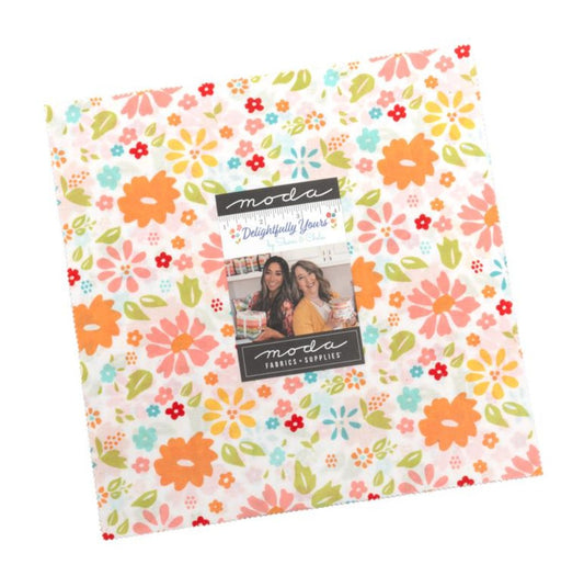 Moda Delightfully Yours Layer Cake precut 37700LC