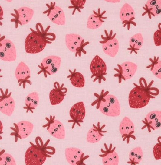 Moda Funny Valentine Blush 37142-17 Lizzy House quilting cotton