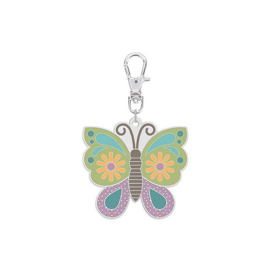 Bee Vintage enamel charm butterfly